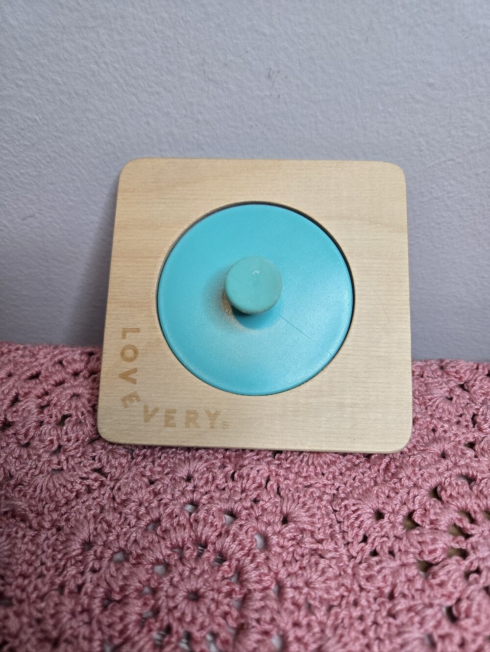 Lovevery First Puzzle | Plastic Top